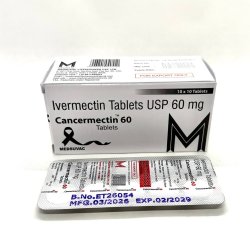 Cancermectin-60 (Ивермектин 60мг) 10таблеток